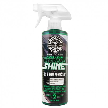 Clear Liquid Extreme Shine Tire and Trim Dressing and Protectant (473 ml)