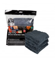 Happy Ending Edgeless Microfiber Towel, Black (40 x 40 cm)