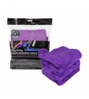 Happy Ending Edgeless Microfiber Towel, Purple (40 x 40 cm)