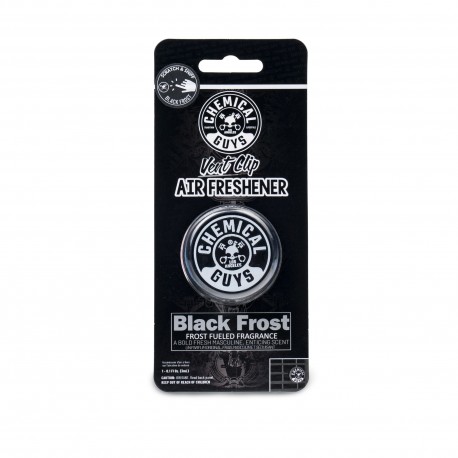 Chemical Guys Black Frost Vent Clip Air Freshener